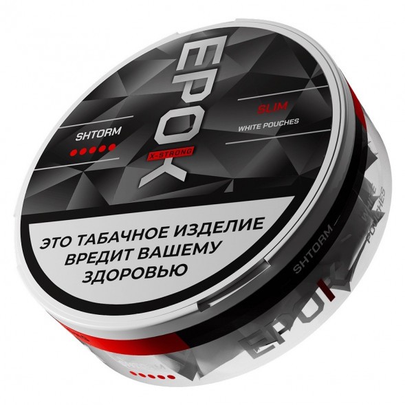 Табак жевательный EPOK - STRONG SLIM Shtorm (Перечная Мята и Ментол) купить в Томске