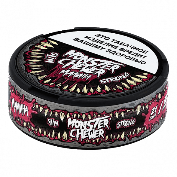 Табак жевательный Monster Chewer - Малина (10 грамм) купить в Томске