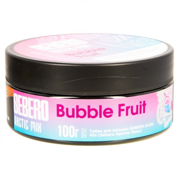 Табак Sebero Arctic Mix - Bubble Fruit (Фруктовая Жвачка, 100 грамм) купить в Томске