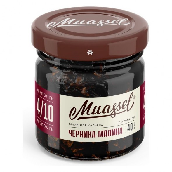 Табак Muassel Medium - Черника-Малина (40 грамм) купить в Томске