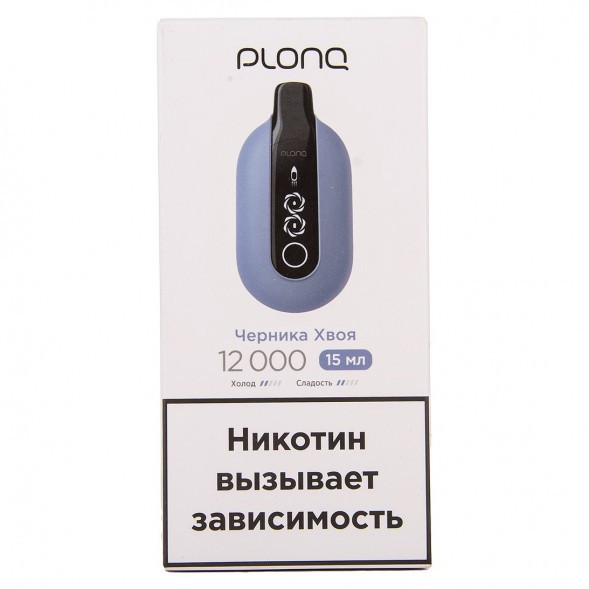 PLONQ ULTRA - Черника Хвоя (12000 затяжек) купить в Томске