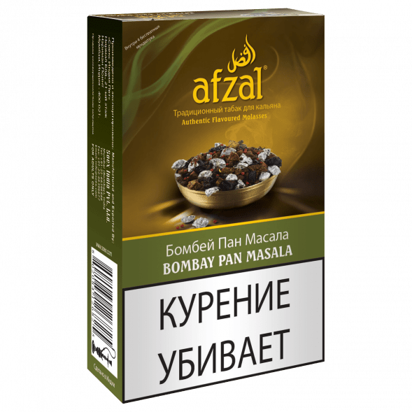 Табак Afzal - Bombay Pan Masala (Бомбейские Специи, 40 грамм) купить в Томске