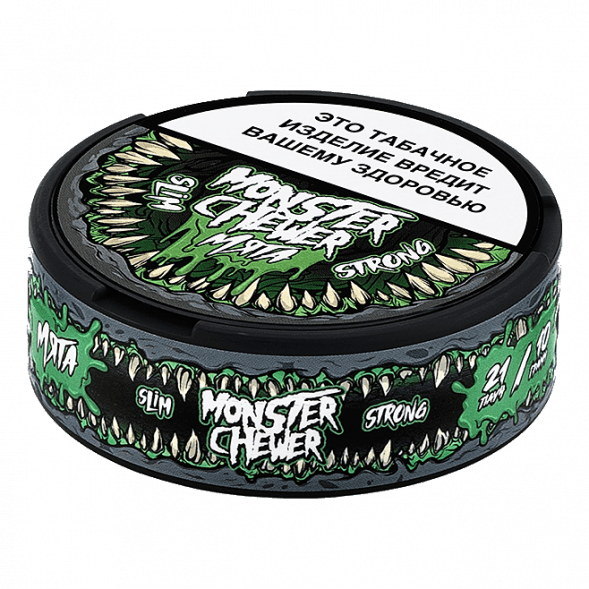 Табак жевательный Monster Chewer - Мята (10 грамм) купить в Томске