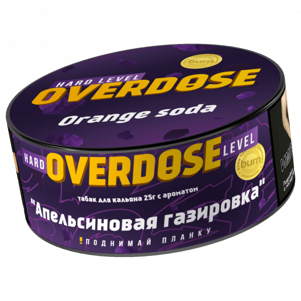 Табак Overdose - Orange Soda (Апельсиновая Газировка, 25 грамм) купить в Томске
