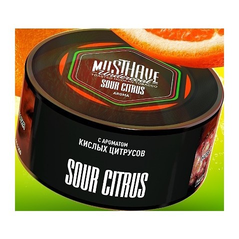 Табак Must Have - Sour Citrus (Кислый Цитрус, 25 грамм) купить в Томске