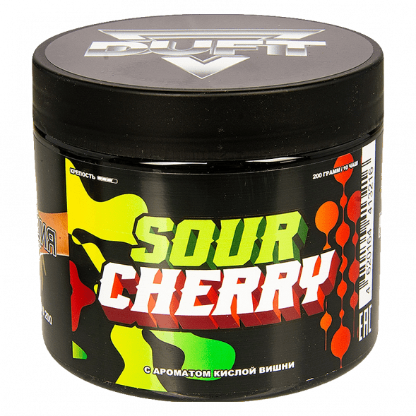 Табак Duft - Sour Cherry (Кислая Вишня, 200 грамм) купить в Томске