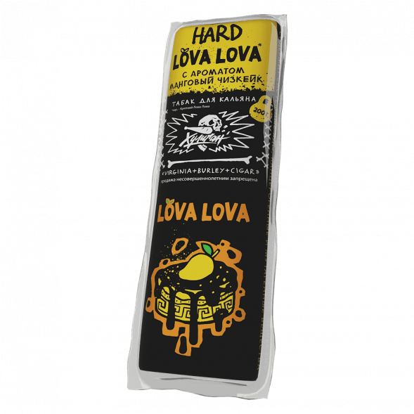 Табак Хулиган Hard - LOVA LOVA (Манговый Чизкейк, 200 грамм) купить в Томске