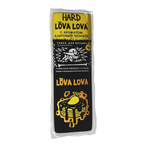 Табак Хулиган Hard - LOVA LOVA (Манговый Чизкейк, 200 грамм) купить в Томске