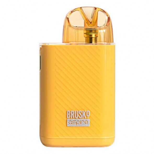 Электронная сигарета Brusko - Minican Plus Gloss Edition (850 mAh, Жёлтый) купить в Томске
