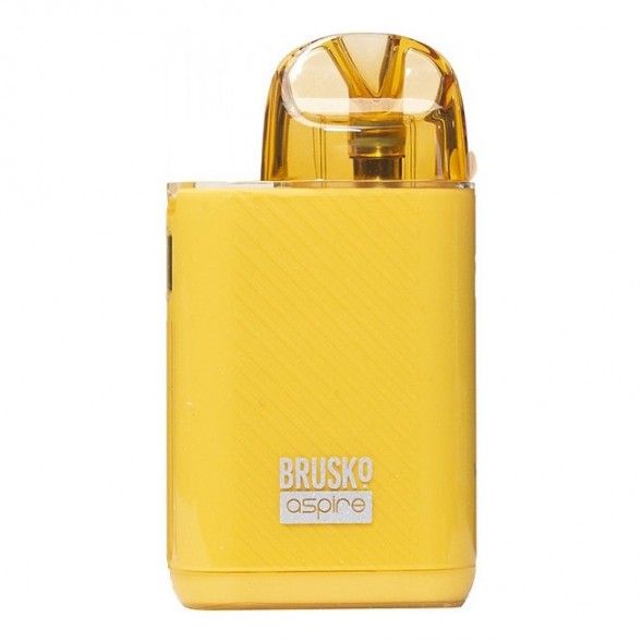 Электронная сигарета Brusko - Minican Plus Gloss Edition (850 mAh, Жёлтый) купить в Томске