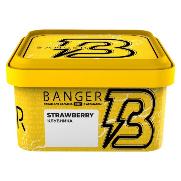 Табак Banger - Strawberry (Клубника, 200 грамм) купить в Томске