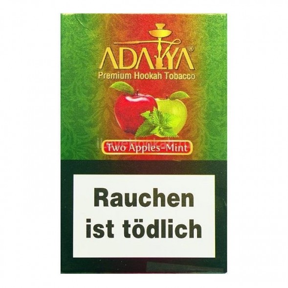 Табак Adalya - Two Apples (Двойное Яблоко, 50 грамм, Акциз) купить в Томске