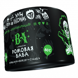 Табак Хулиган - BA (Ромовая Баба, 80 грамм)