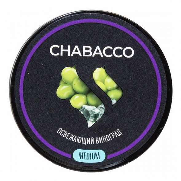 Смесь Chabacco MEDIUM - Ice Grape (Освежающий Виноград, 40 грамм) купить в Томске