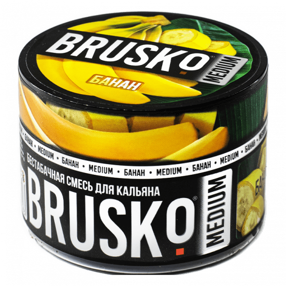Смесь Brusko Medium - Банан (50 грамм) купить в Томске