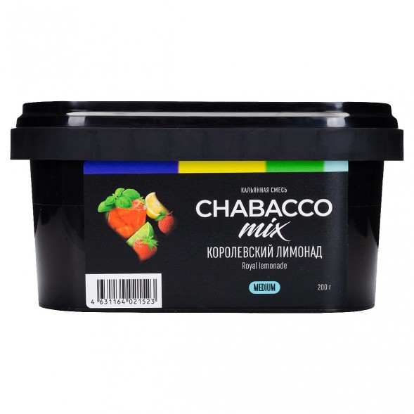 Смесь Chabacco Emotions MEDIUM - Royal Lemonade (Королевский Лимонад, 200 грамм) купить в Томске