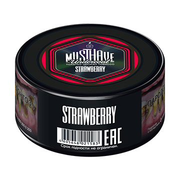Табак Must Have - Strawberry (Клубника, 25 грамм) купить в Томске