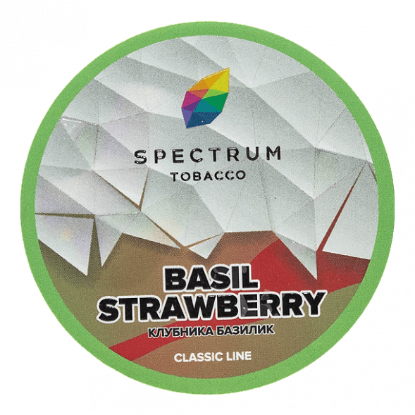 Табак Spectrum - Basil Strawberry (Клубника Базилик, 100 грамм) купить в Томске