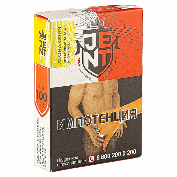Табак Jent - Aloha Corn (Китайский Ананас и Кукуруза, 100 грамм) купить в Томске