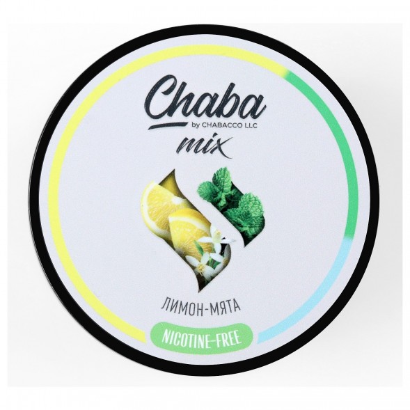 Смесь Chaba Mix - Lemon-Mint (Лимон и Мята, 40 грамм) купить в Томске