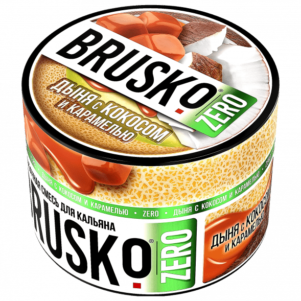 Смесь Brusko Zero - Дыня с Кокосом и Карамелью (50 грамм) купить в Томске