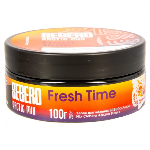 Табак Sebero Arctic Mix - Fresh Time (Фреш Тайм, 100 грамм) купить в Томске