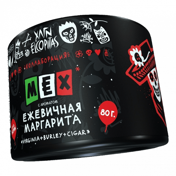Табак Хулиган - MEX (Ежевичная Маргарита, 80 грамм) купить в Томске