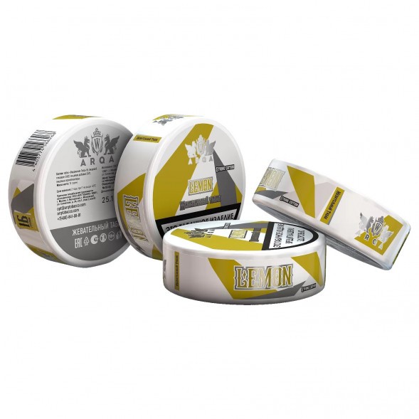 Табак жевательный ARQ Tobacco - Лимон (Lemon, 10 грамм) купить в Томске
