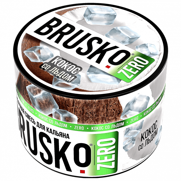 Смесь Brusko Zero - Кокос со Льдом (50 грамм) купить в Томске