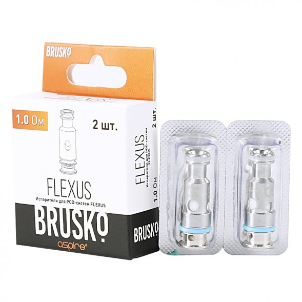 Испарители для Brusko Flexus (AF Mesh Coil, 1 Ом, 2 шт.) купить в Томске