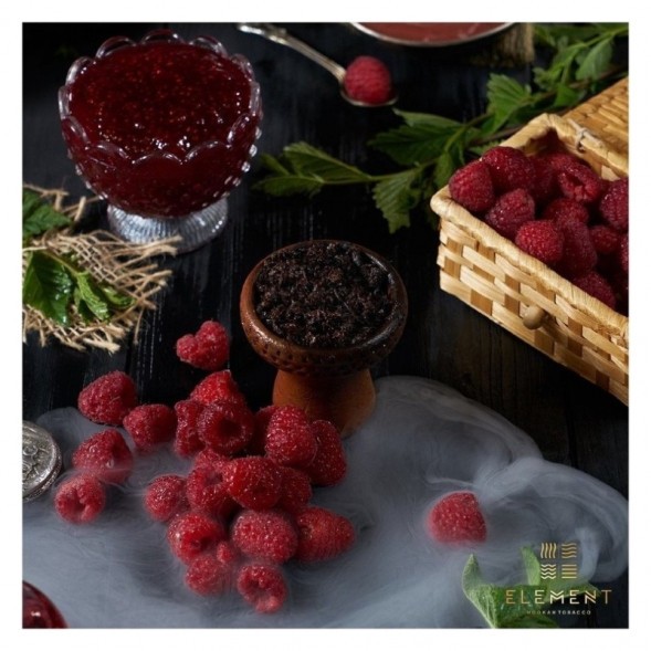 Табак Element Вода - Raspberry (Малина, 200 грамм) купить в Томске