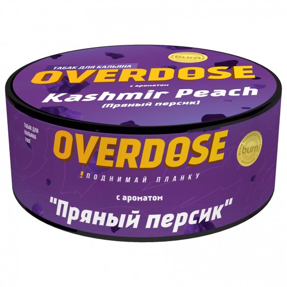Табак Overdose - Kashmir Peach (Пряный Персик, 100 грамм) купить в Томске