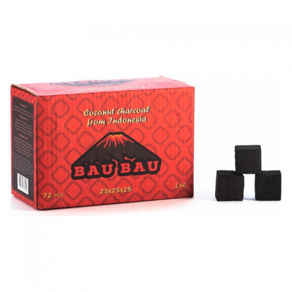 Уголь Bau Bau - Big Cubes (25 мм, 72 кубика, Красный) купить в Томске