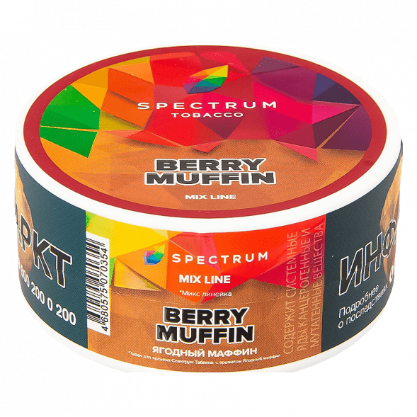 Табак Spectrum Mix Line - Berry Muffin (Ягодный Маффин, 25 грамм) купить в Томске