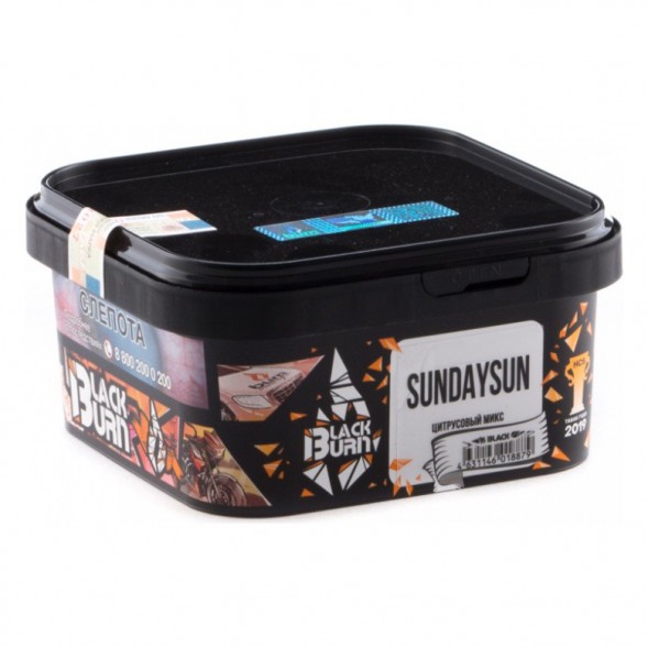 Табак BlackBurn - Sundaysun (Цитрусовый Микс, 200 грамм) купить в Томске