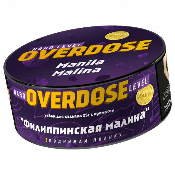 Табак Overdose - Manila Malina (Филиппинская Малина, 25 грамм) купить в Томске
