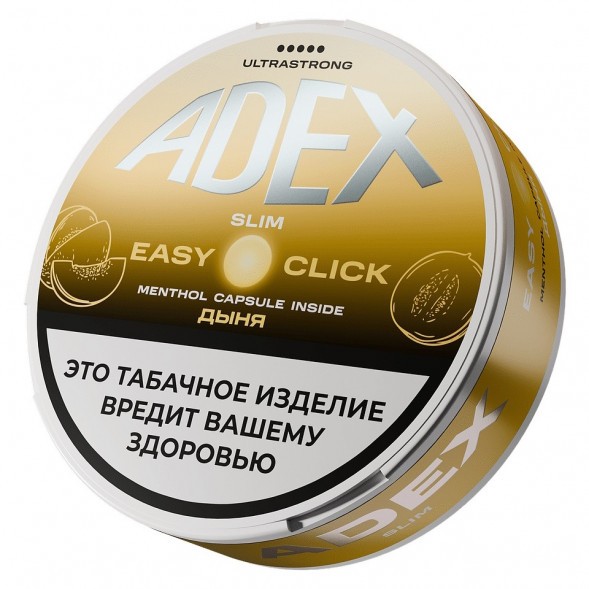 Табак жевательный ADEX ULTRA STRONG SLIM Easy Click - Melon Menthol (Дыня Ментол) купить в Томске