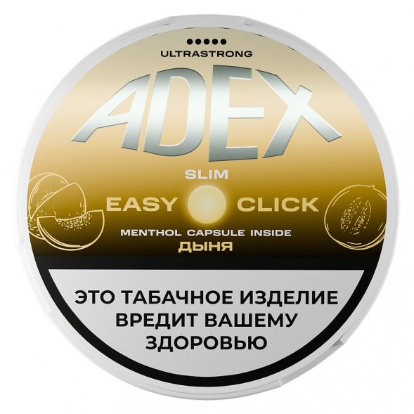 Табак жевательный ADEX ULTRA STRONG SLIM Easy Click - Melon Menthol (Дыня Ментол) купить в Томске