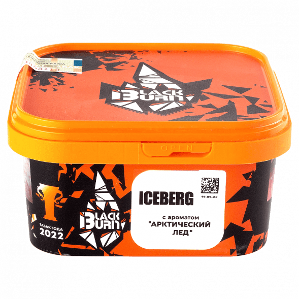 Табак BlackBurn - Iceberg (Арктический Лёд, 200 грамм) купить в Томске