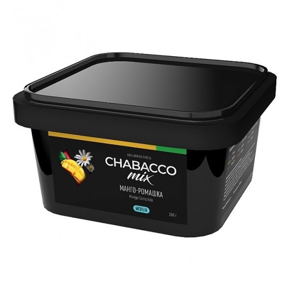 Смесь Chabacco MIX MEDIUM - Mango Camomile (Манго - Ромашка, 200 грамм) купить в Томске