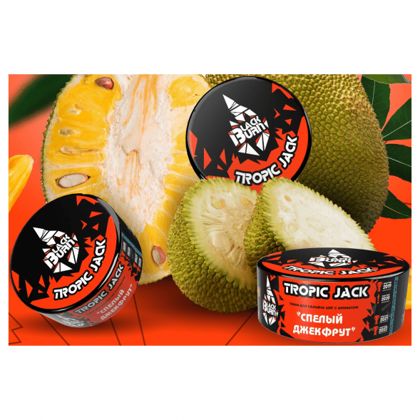 Табак BlackBurn - Tropic Jack (Спелый Джекфрут, 200 грамм) купить в Томске