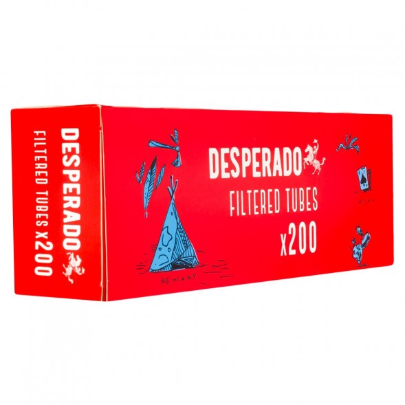 Гильзы сигаретные Desperado - 84x15 мм (200 штук) купить в Томске