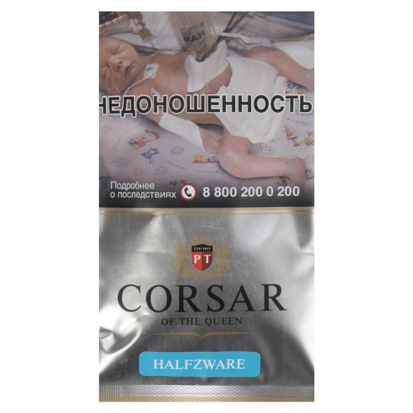Табак сигаретный Corsar of the Queen - Halfzware (35 грамм) купить в Томске