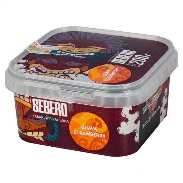 Табак Sebero - Guava Strawberry (Гуава и Клубника, 200 грамм) купить в Томске