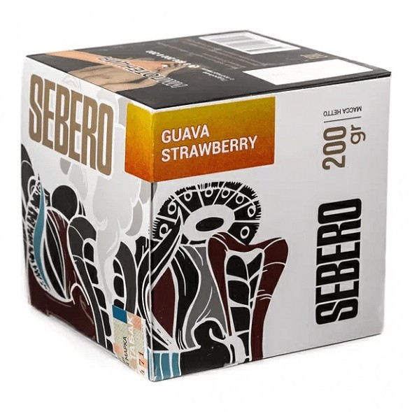 Табак Sebero - Guava Strawberry (Гуава и Клубника, 200 грамм) купить в Томске