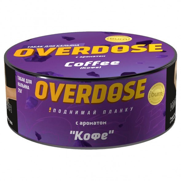 Табак Overdose - Coffee (Кофе, 25 грамм) купить в Томске