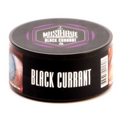 Табак Must Have - Black Currant (Черная Смородина, 25 грамм) купить в Томске