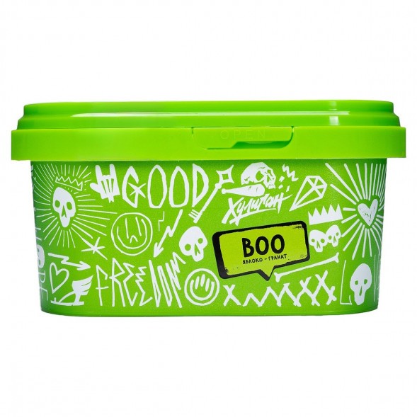 Табак Хулиган - BOO (Яблоко и Гранат, 200 грамм) купить в Томске