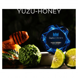 Табак Sapphire Crown - Yuzu-Honey (Юдзу с Мёдом, 100 грамм)