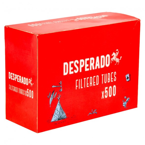 Гильзы сигаретные Desperado - 84x15 мм (500 штук) купить в Томске